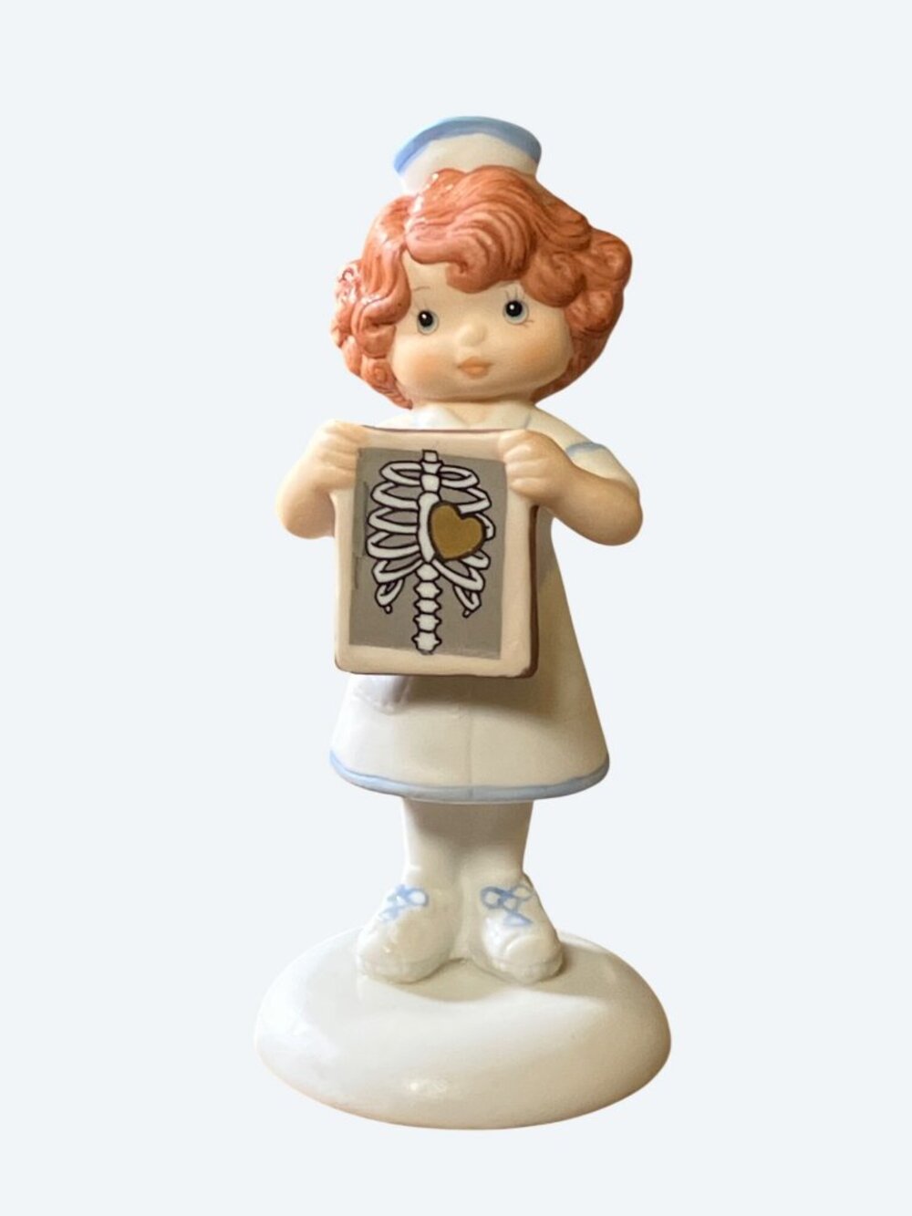 Yours Is A Heart Of Gold Figurine Nurse Theme Enesco 1994  Collectible